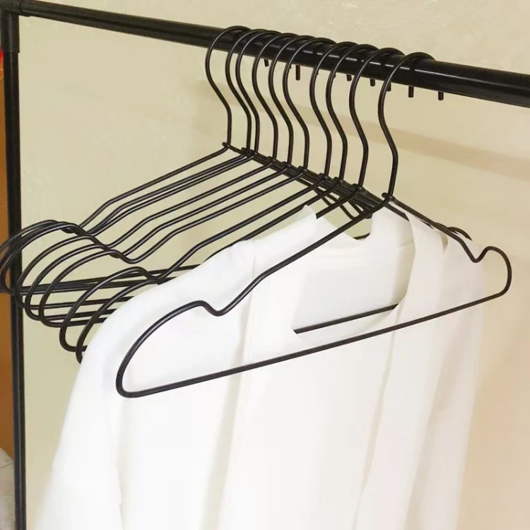 Matte Black Metal Hangers