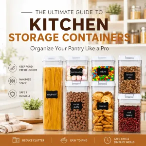 The Ultimate Guide To Kitchen Storage Containers: Organize Your Pantry Like A...