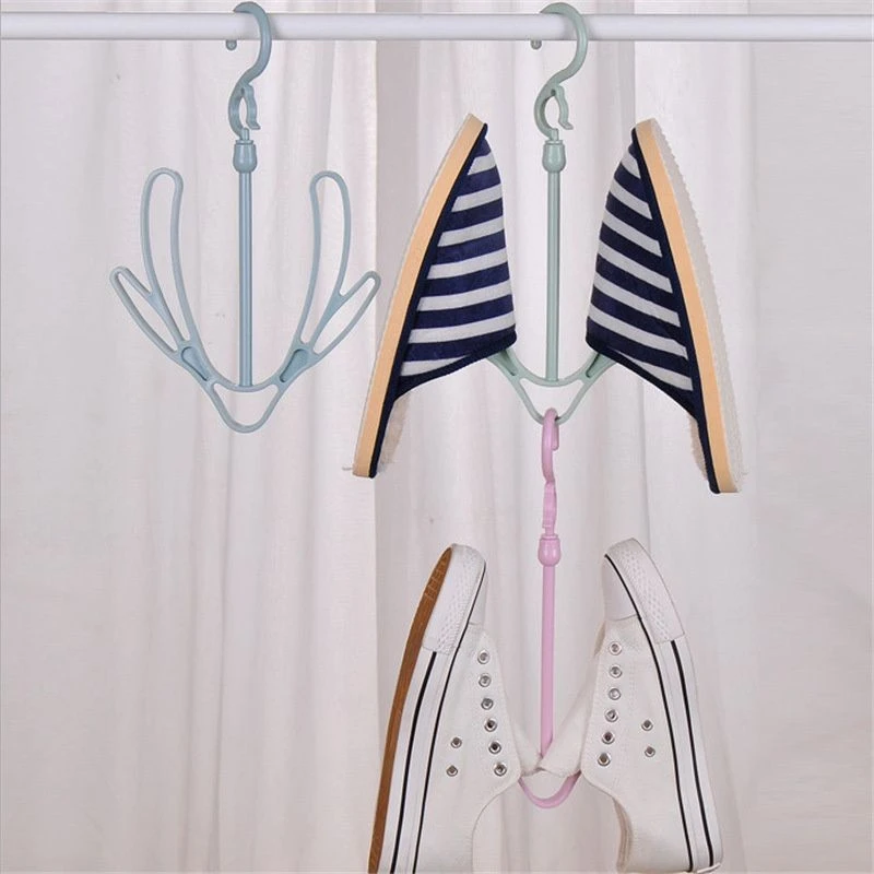 plastic hanger for shoes for travel hanger(001)