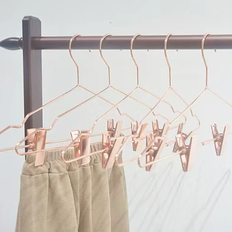 rose gold skirt hangers galvanized metal hangers