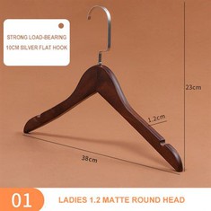Dark Wooden Hangers