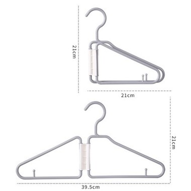Folding Plastic Hanger