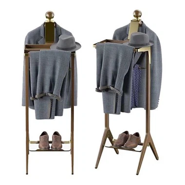 Hospitality Supplies Wooden Clothes Hanger Stand For Hotel