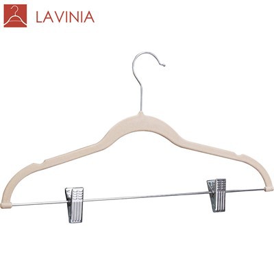 Ivory Velvet Hangers