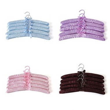 Satin Covered Padded Hotel Hanger
